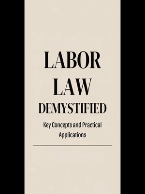 cover image of Labor Law Demystified